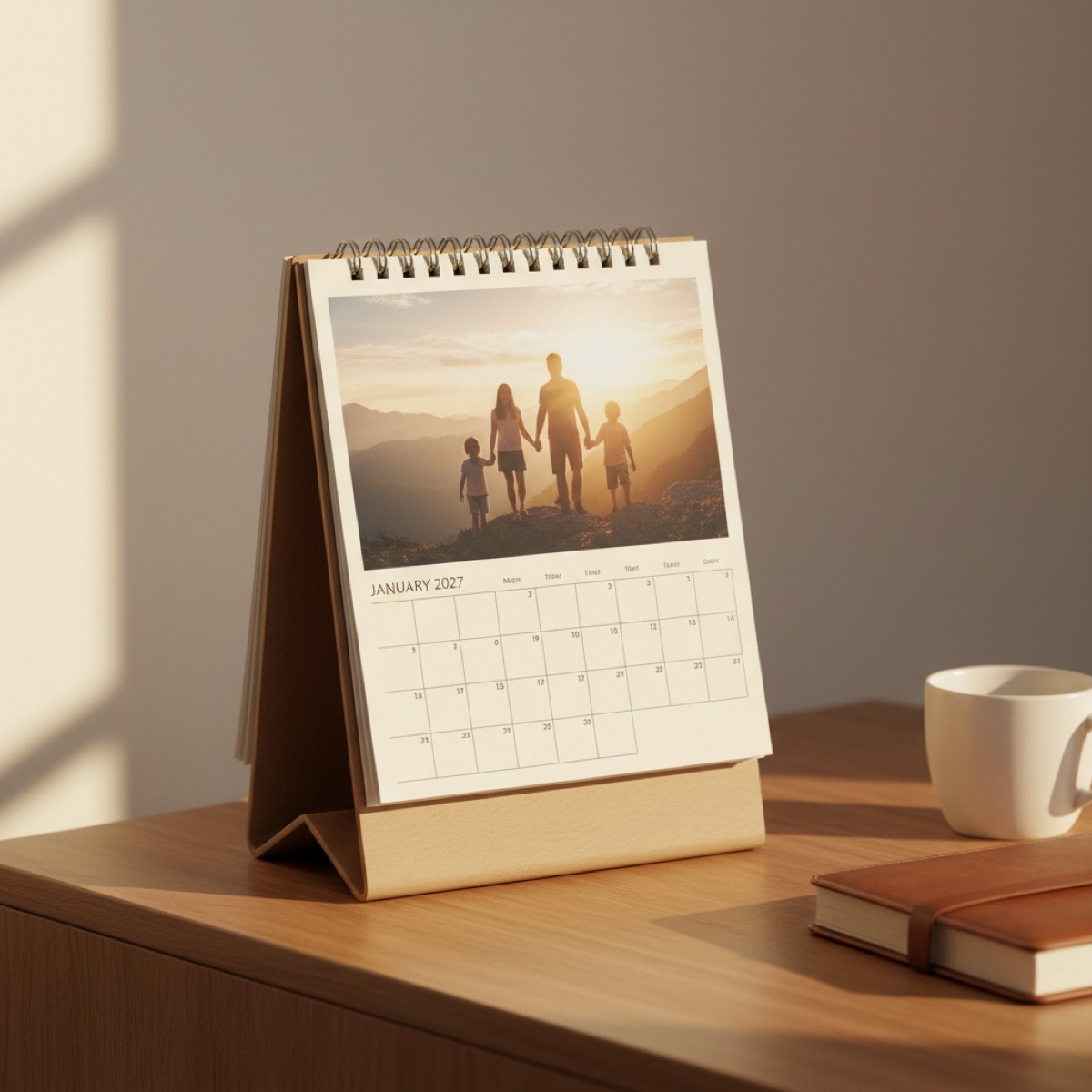 6x6 Desktop Calendar 2027