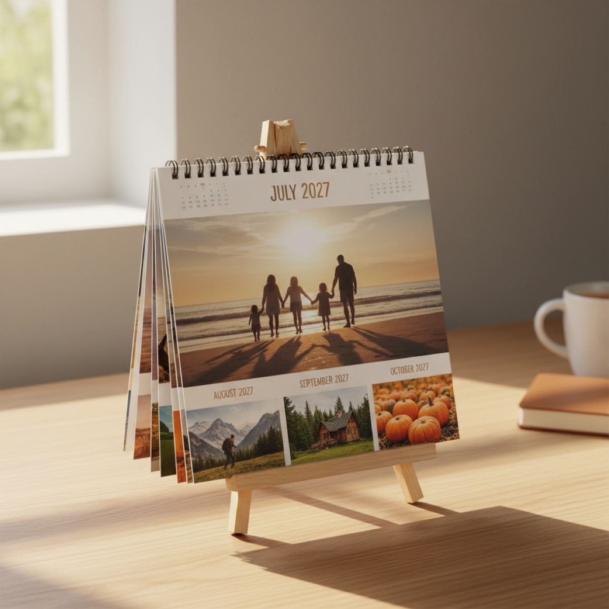 6x8 Desktop Calendar 2027