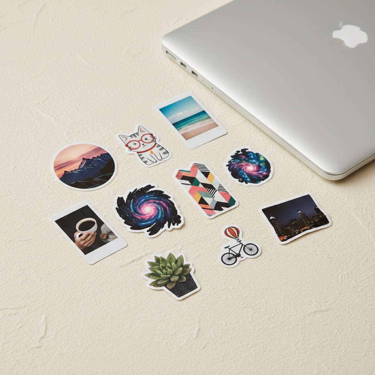 Laptop Stickers (Set of 10)